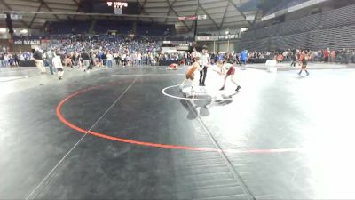 77 lbs Quarterfinal - Gideon Jordan, CNWC Concede Nothing Wrestling Club vs Cole Widle, Askeo International Mat Club