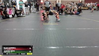 1 lbs Finals (2 Team) - Ellie Campbell, Lady Reapers vs Harper Neith, Steel Valley