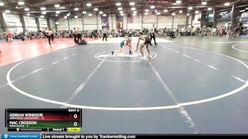 96 lbs Rd# 5- 3:45pm Friday Final Pool - Adrian Windsor, Agression Legionaries vs Mac Crosson, Iowa Black