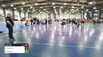 105 lbs Final - Killian Coluccio, NJ vs Brady Harper, IN