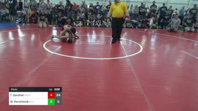 75 lbs Pools - Trent Gardner, Backbone Wrestling Club vs William Kershisnik, EP Rattlers