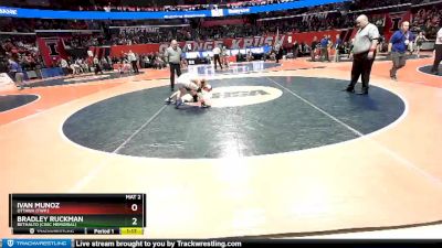 2A 106 lbs Cons. Semi - Ivan Munoz, Ottawa (Twp.) vs Bradley Ruckman, Bethalto (Civic Memorial)