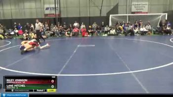 135 lbs Round 3 (6 Team) - Riley Johnson, Nebraska Black vs Lane Mitchel, Iowa Red