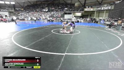 2A 113 lbs Cons. Round 3 - Cayden Beauregard, Sequim vs Agustin Gonzalez, Sedro-Woolley