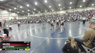 288 lbs Champ. Round 1 - Leo Cruz, Mountain View vs Mason George, Union