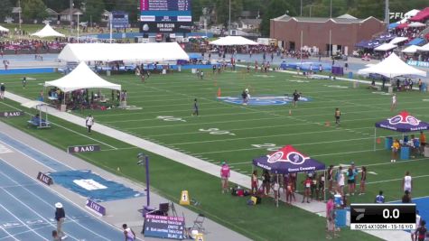 Youth Boys' 4x100m Relay Championship, Semi-Finals 8 - Age 15-16