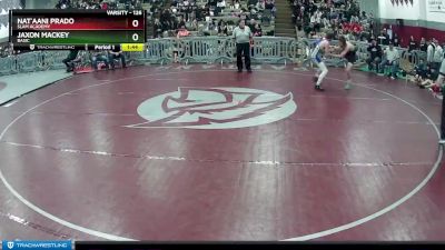 126 lbs Quarterfinal - Jaxon Mackey, Basic vs Nat`aani Prado, SLAM Academy