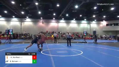 197 lbs Prelims - Kordell Norfleet, Arizona State vs Greg Bulsak, Clarion