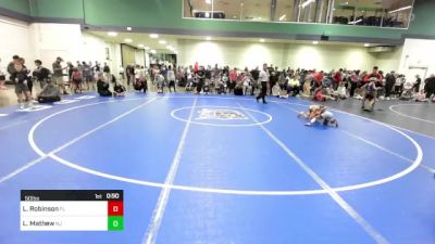 50 lbs Consi Of 8 #2 - Logan Robinson, FL vs Levi Mathew, NJ