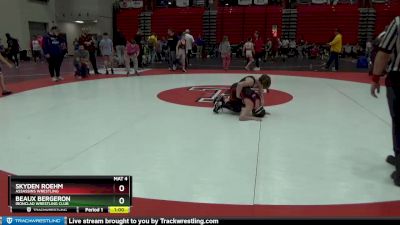 80 lbs Quarterfinal - Dane McEntyre, Stronghold vs Rocky Rogers, River Rats Wrestling Club