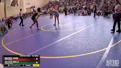 162 Girls Semifinal - Destiny Ware, San Marcos vs Peyton Wells, Granite Hills