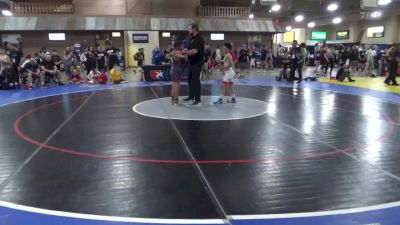 41 kg Cons Semis - Elijah Bushy, Ohio vs Jessiah Briggs, California Grapplers