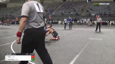 141 lbs Round of 32 - Tre Pone, Labette vs Cody Karstetter, Northeast Oklahoma