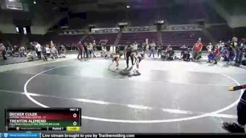 45 lbs Round 5 (10 Team) - Trenton Alemend, Colorado Regulators Wrestling Club vs Decker Culek, Victory Training Center