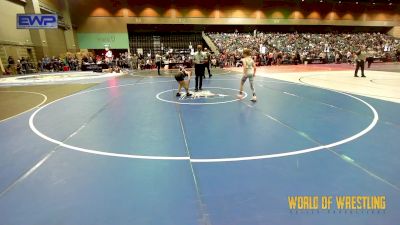 70 lbs Quarterfinal - Beau Blevins, Triumph Wrestling Club vs Caden Davis, Coalinga Roughnecks