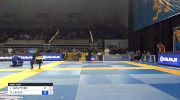 LUIZA MONTEIRO vs GABRIELLE GARCIA 2019 Pan Jiu-Jitsu IBJJF Championship