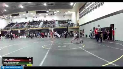 71 lbs Champ. Round 3 - Boulder Shepherd, Greentown Wrestling Club vs Casey Harris, Contenders Wrestling Academy