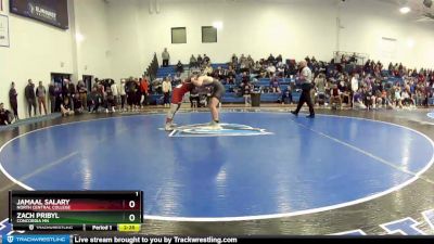 157 lbs Quarterfinal - Jamaal Salary, North Central College vs Zach Pribyl, Concordia MN