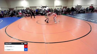 92 kg Cons 16 #1 - Jimmy Runnels, Interior Grappling Academy vs Lusiano Lopez, Oregon