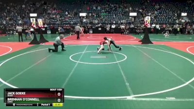 100 lbs Cons. Round 1 - Brennan O`Connell, LONA vs Jack Goeke, OCGA