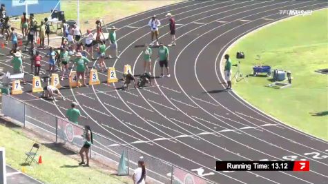 Youth Girls' 100m, Prelims 2 - Age 14