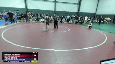 110 lbs Semifinal - Darion Johnson, All-Phase Wrestling Club vs Travis Boone, CNWC Concede Nothing Wrestling Club