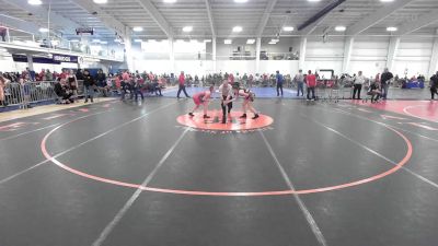 120 lbs Round Of 16 - Deliah Carter, ME Trappers WC vs Kamie Hawkins, Mayo Quanchi WC