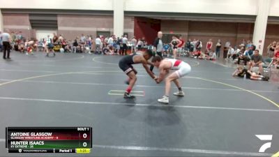 155 lbs Round 1 (6 Team) - Antoine Glasgow, Glasgow Wrestling Academy vs Hunter Isaacs, KY Extreme