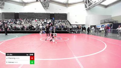 72-J lbs Round Of 16 - Joseph Fleming, Mat Assassins vs Chase Galvez, Savage Wrestling Academy