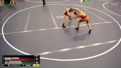 119 lbs Semifinal - Jay Hammarsten, Stillwater Area Wrestling vs Kyren Gansen, Minnesota