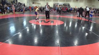 78 lbs Cons. Round 2 - LeRoy Haaland, Le Sueur-Henderson vs Finn Ritter, Lake Mills Wrestling Club