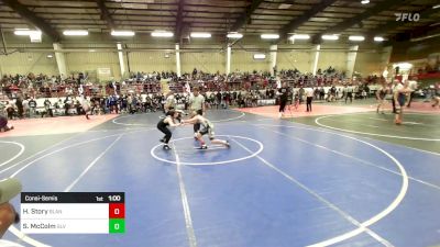 89 lbs Consolation - Haden Story, Blanco vs Spencer McColm, SLV Elite WC