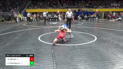 80 lbs Rd 4 - Consi Of 8 #1 - Nicholas Wetzel, Boiling Springs vs Jarell Flemings Jr., Diocese Of Erie