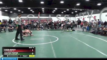 95 lbs Placement Matches (8 Team) - Tyson Bosco, Team Ohio (OH) vs Weston Porter, Aggression Legionaries
