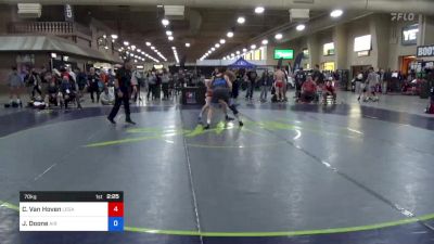 70 kg Cons 32 #1 - Chase Van Hoven, Legacy Dragons Wrestling vs Jake Doone, Air Force Regional Training Center