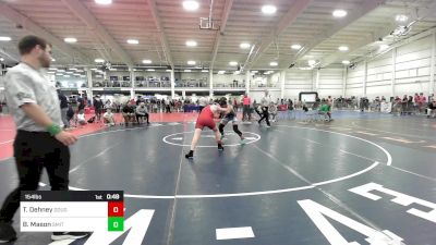 154 lbs 3rd Place - Thomas Dehney, Doughboys WC vs Bryant Mason, Smitty's Wrestling Barn