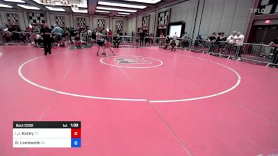 87 lbs Consolation - Jaxsen Bailey, Ct vs Rocco Lombardo, Pa