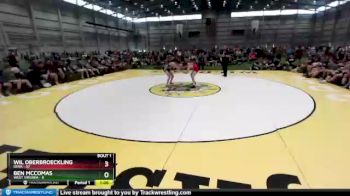 113 lbs Round 1 (16 Team) - Wil Oberbroeckling, Iowa vs Ben McComas, West Virginia