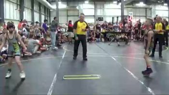 75 lbs Finals (8 Team) - Liam Lane, The Funky Singlets Teal vs Ethan VanDyke, Steel Valley