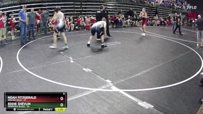 140 lbs Quarterfinals (8 Team) - Eddie Shevlin, Nebraska Black vs Noah Fitzgerald, Indiana Gold