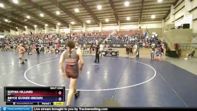 135 lbs Cons. Semi - Sophia Hilliard, ND vs Bryce Gushee-Brown, ME