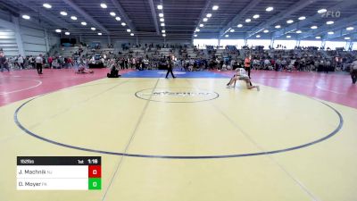 152 lbs Round Of 64 - JJ Machnik, NJ vs Dom Moyer, PA