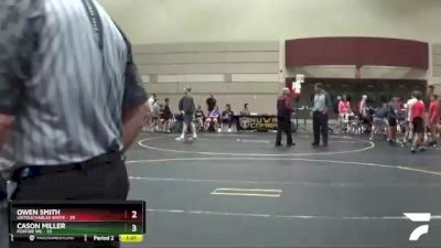 67 lbs Finals (8 Team) - Colton Wiseman, Untouchables White vs Jackson Collins, Team Illinois