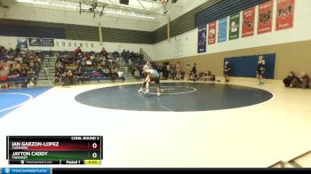 190 lbs Cons. Round 2 - Jayton Caddy, Tonasket vs Ian Garzon-Lopez, Cashmere