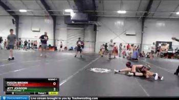 72 lbs Round 1 (8 Team) - Mason Brown, Team Palmetto vs Jett Johnson, North Brevard