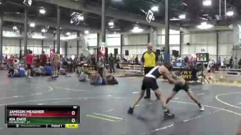 96 lbs Round 5 (6 Team) - KIA ENOS, Poundtown vs Jamison Meagher, Olympia Black