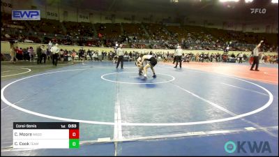 112 lbs Consolation - Collin Moore, Wagoner Takedown Club vs Colby Cook, Team Tulsa Wrestling Club