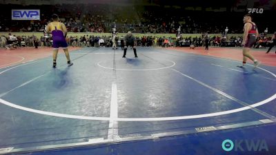 195 lbs Quarterfinal - Trey Tunnell, Keystone Kids Wrestling Club vs Izaiah Shadden, Bristow Youth Wrestling