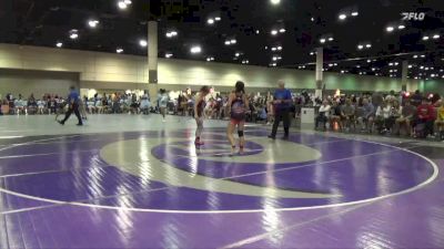 120 lbs Finals (8 Team) - Priscilla Figueirdo, Red Knights vs Angel Williams, Charlie`s Angels-FL Blk