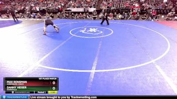 D2-150 lbs 1st Place Match - Danny Heiser, Evansville vs Max Ronsman, Luxemburg-Casco